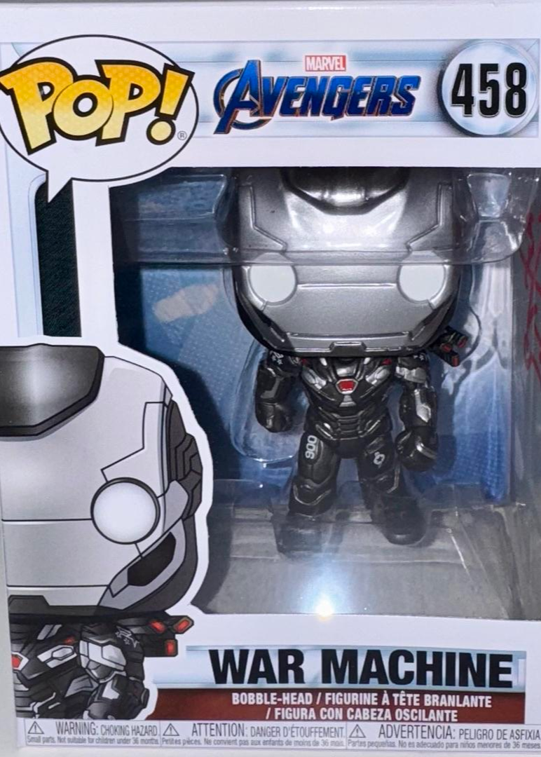 Don Cheadle Signed Funko Pop #458 (Avengers -War Machine) - JSA COA